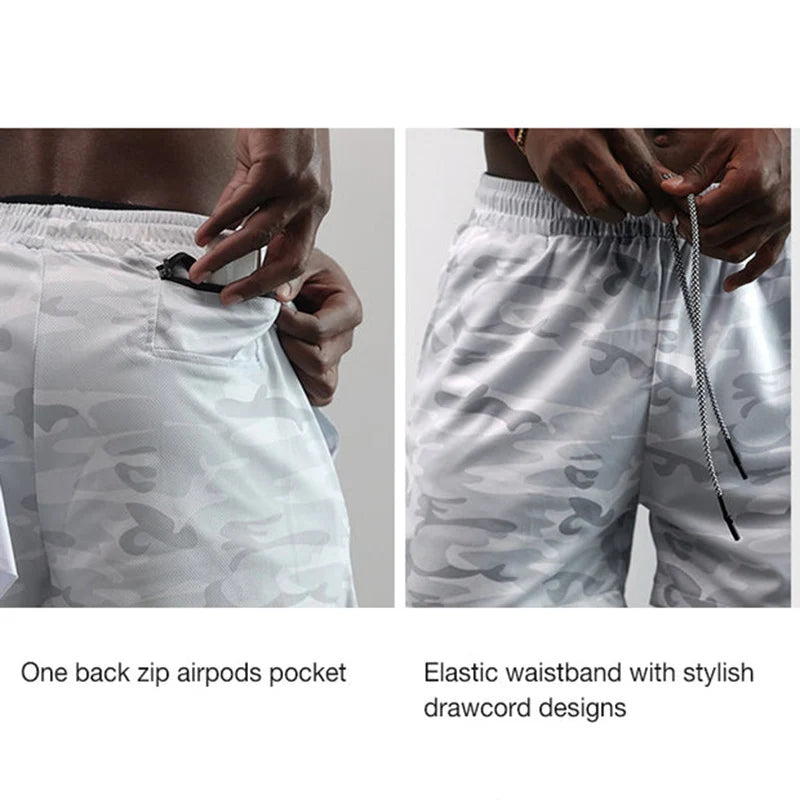 Men's 2-in-1 Workout Shorts