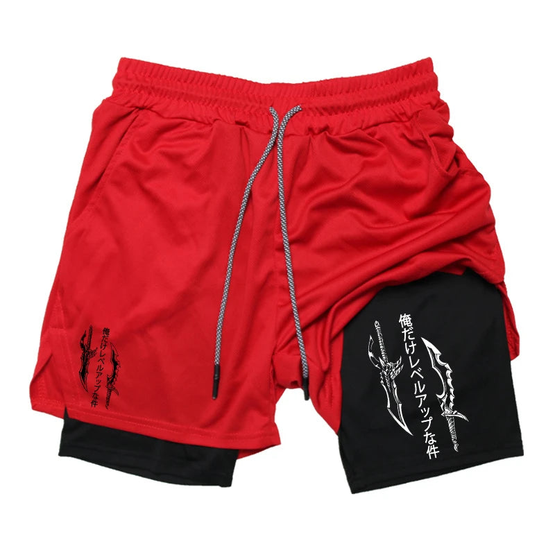 Men’s 2-in-1 Running Shorts with Phone Pocket