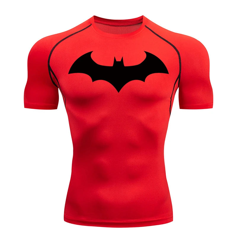 Men’s Compression Gym Shirt Short Sleeve