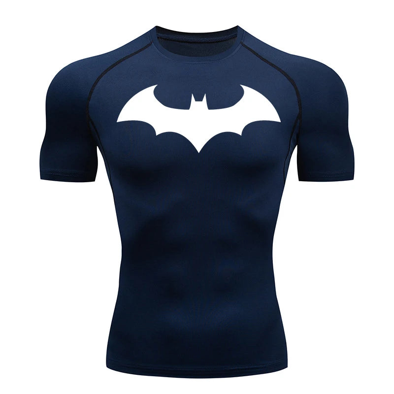 Men’s Compression Gym Shirt Short Sleeve