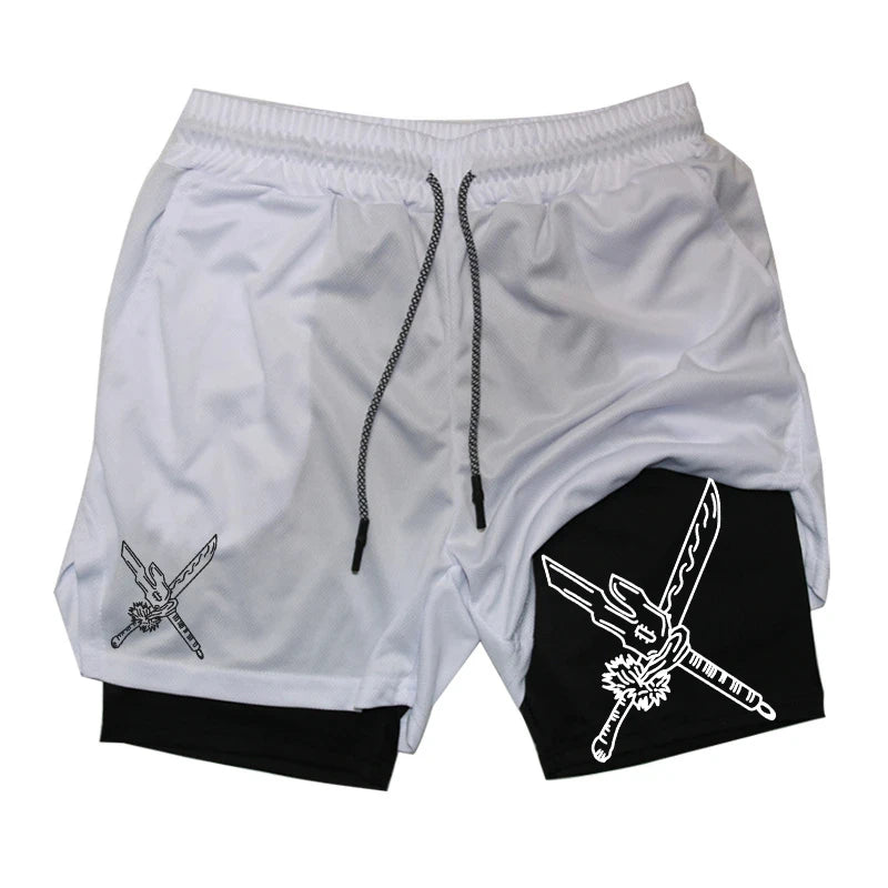 Men’s 2-in-1 Running Shorts with Phone Pocket