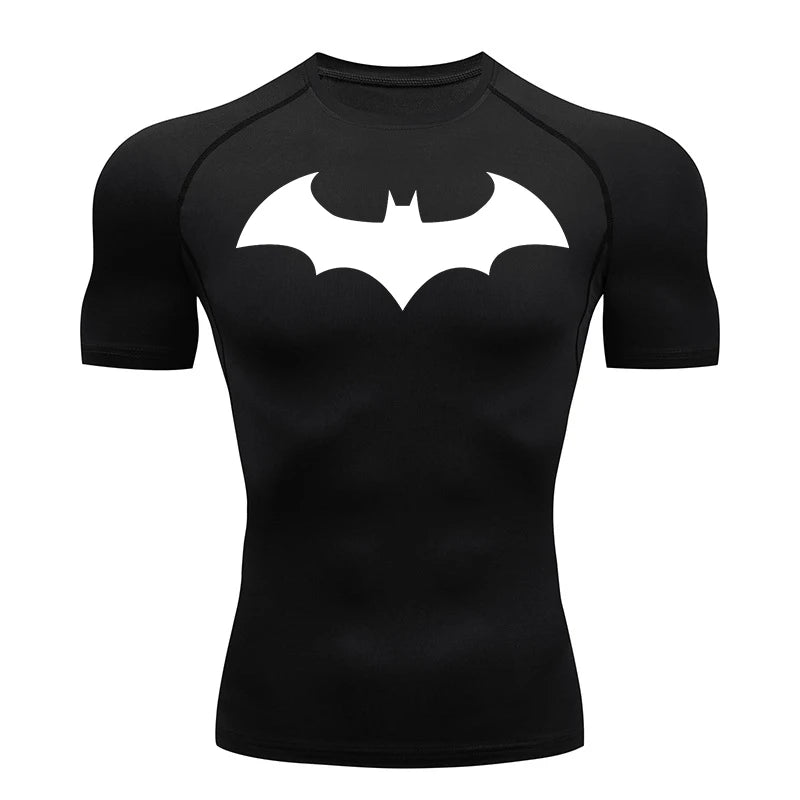 Men’s Compression Gym Shirt Short Sleeve