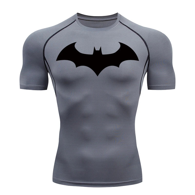 Men’s Compression Gym Shirt Short Sleeve