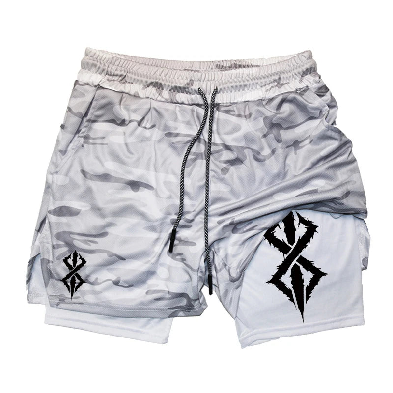 Men's 2-in-1 Workout Shorts