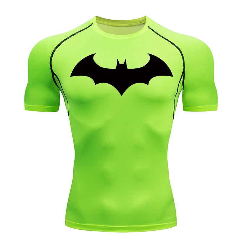 Men’s Compression Gym Shirt Short Sleeve
