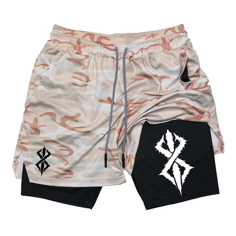Men's 2-in-1 Workout Shorts