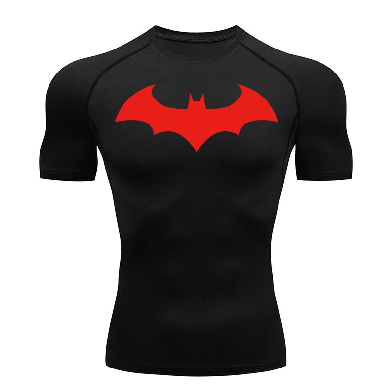Men’s Compression Gym Shirt Short Sleeve