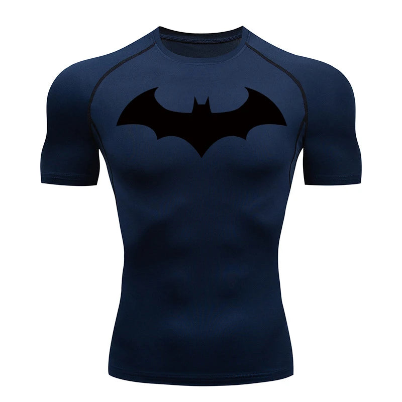 Men’s Compression Gym Shirt Short Sleeve