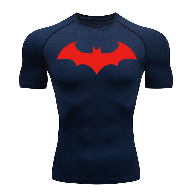 Men’s Compression Gym Shirt Short Sleeve